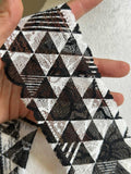10yds 2.25" Black White Geometric Lace Trim Floral Mesh Ribbon by the Yard for Lingerie Underwear Doll Clothes Goth Punk Sewing Crafting DIY