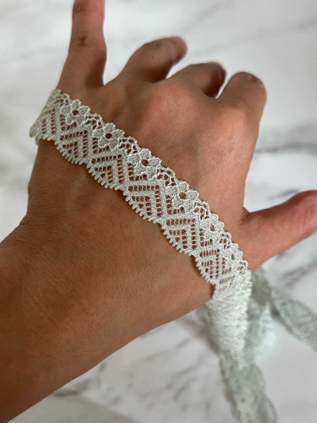 10yds Sage Green Stretch Lace Trim Mint Elastic Scalloped Picot Edge Lace Trim for Lingerie Underwear Garment Sewing by the Yard 0.7"
