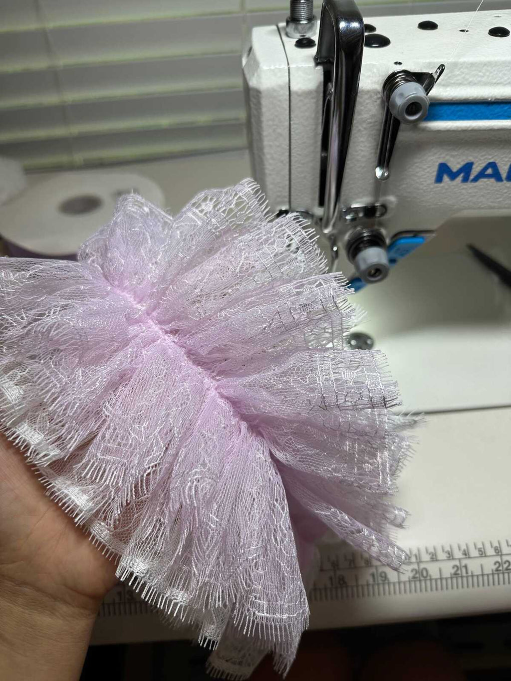 NOT FOR SALE - Display Only] Handmade Lace Headband / Craft Showcase