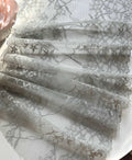 Sage Green Wide Lace Trim by Yard, 8.5" Floral Ribbon, Coquette Y2K Lace, Lingerie Lace, DIY Sewing Craft, Retail Wholesale