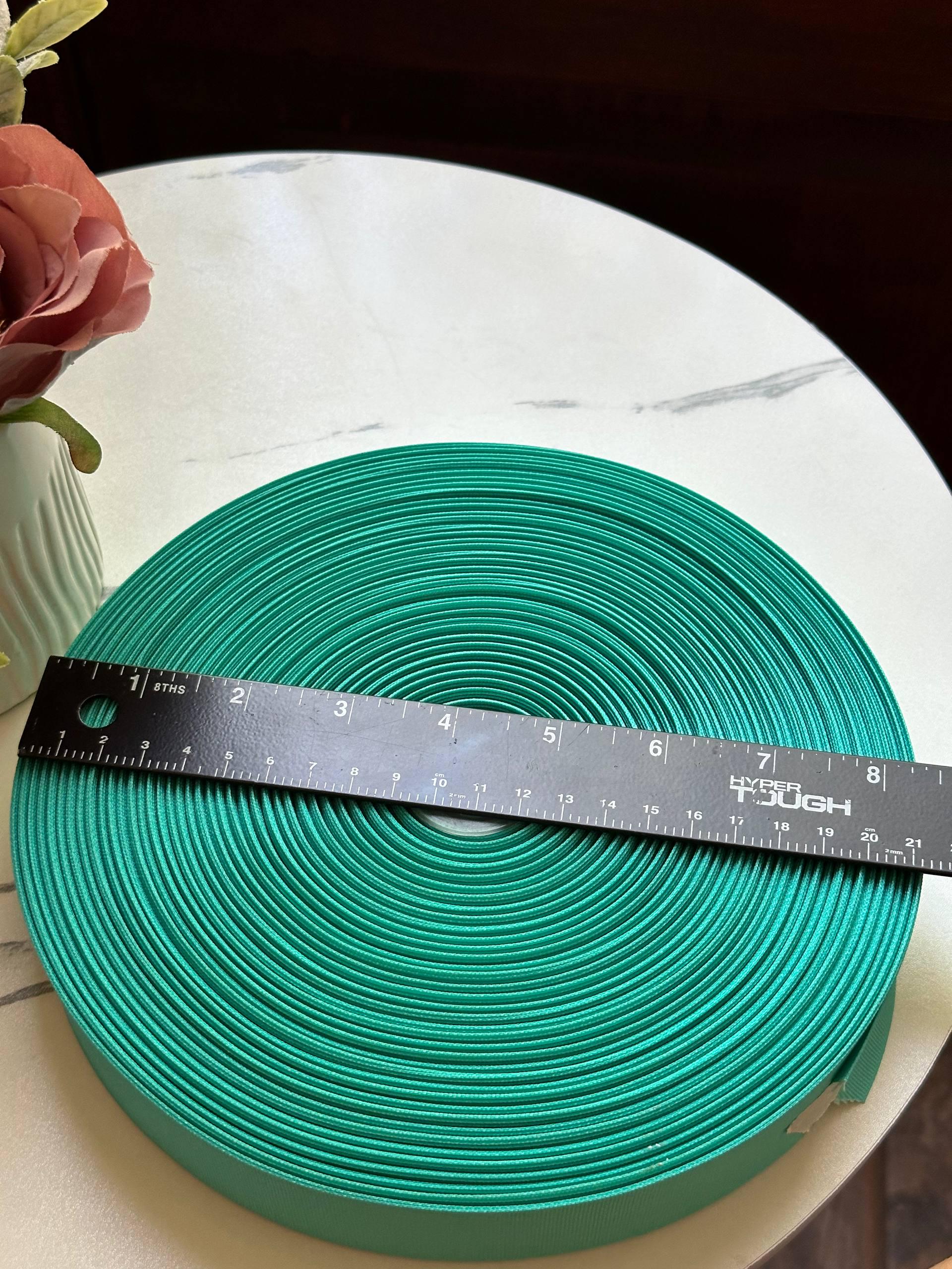 Tiffany Aqua Mint Grosgrain Ribbon by the Yard, Solid Color Ribbon for Hair Bows Crafts Gift Wrapping, 1.5"